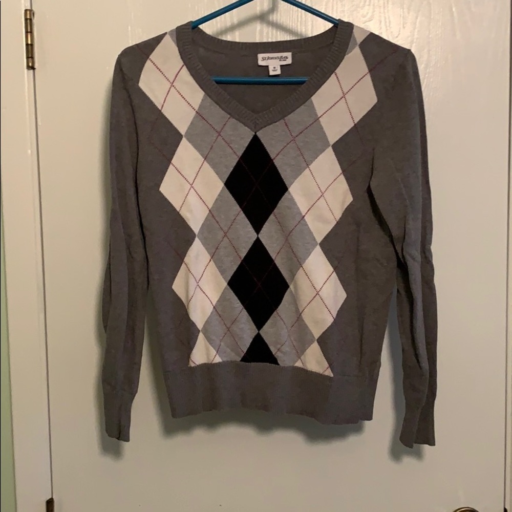 Plaid sweater